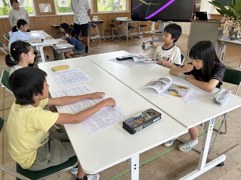 平和学習の様子