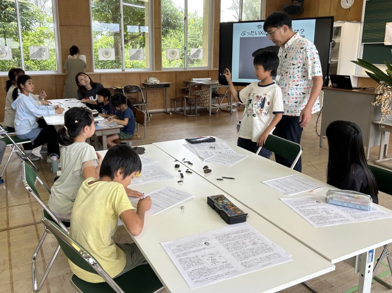 平和学習の様子