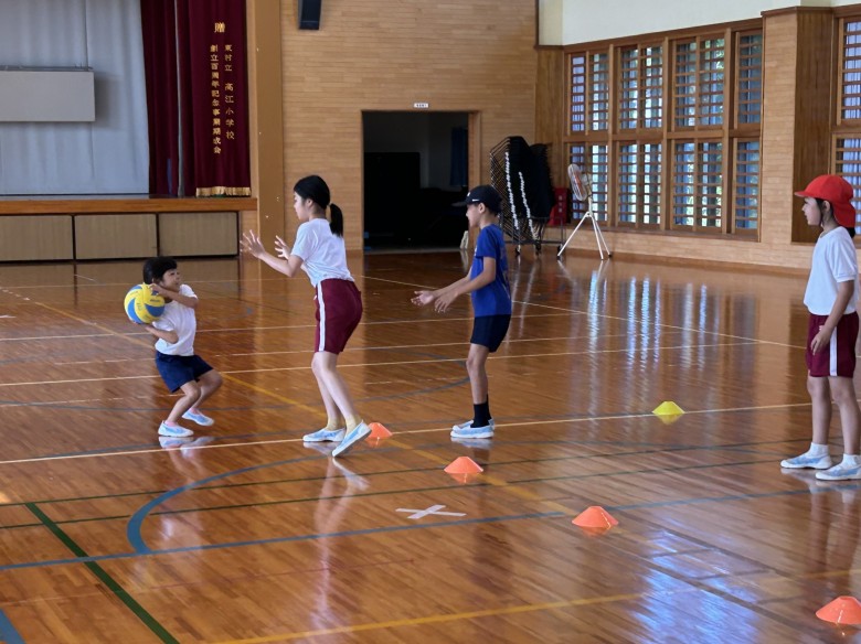 ドッヂボールの様子