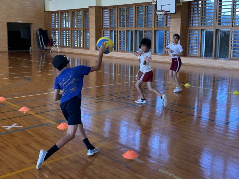 ドッヂボールの様子