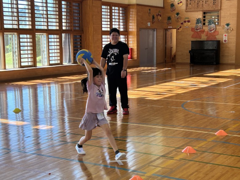 ドッヂボールの様子