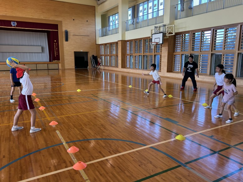 ドッヂボールの様子
