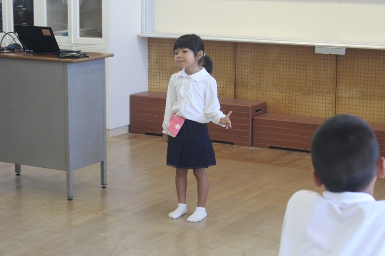 始業式の様子