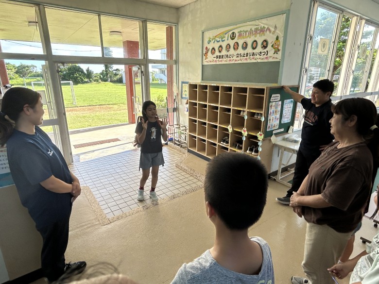 修学旅行の様子