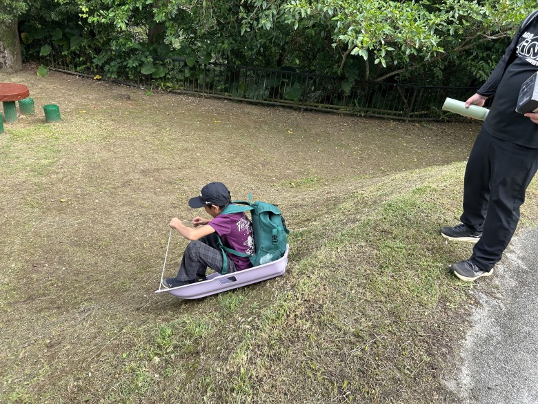秋の遠足の様子