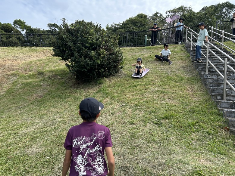 秋の遠足の様子