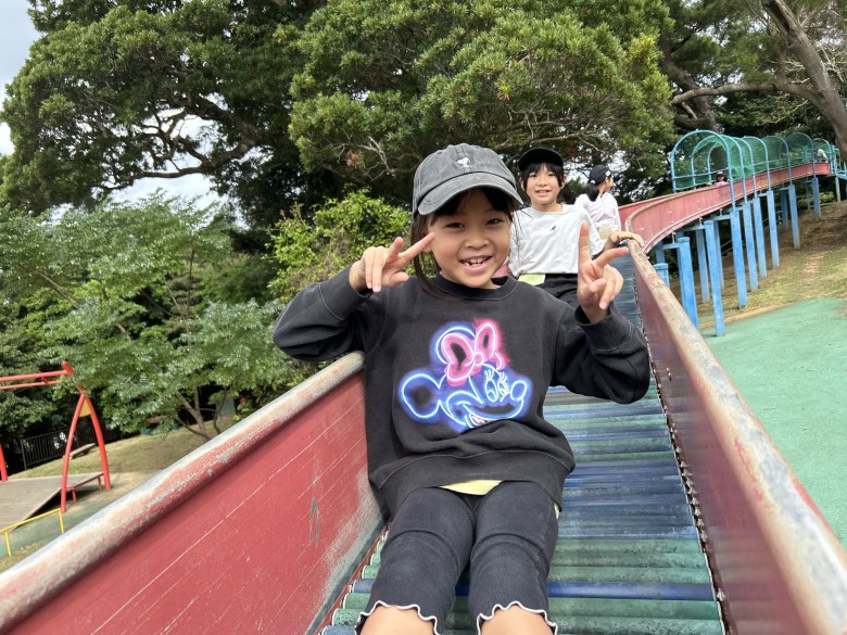 秋の遠足の様子