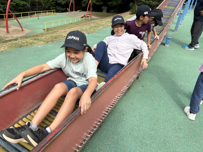 秋の遠足の様子