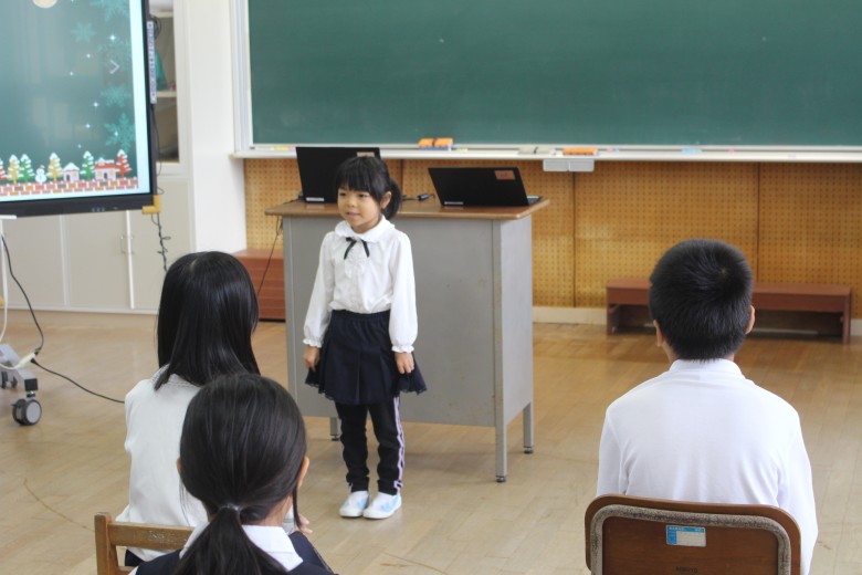 2学期終業式の様子